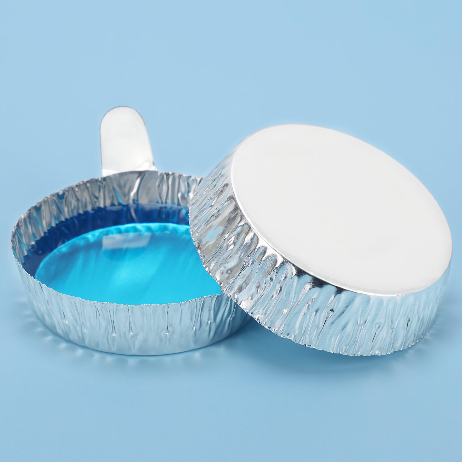 Labasics Paniers de Pesée Aluminium avec Poignées, Pesée Solide et Manipulation Échantillons Laboratoire, 100 Unités, Moyenne
