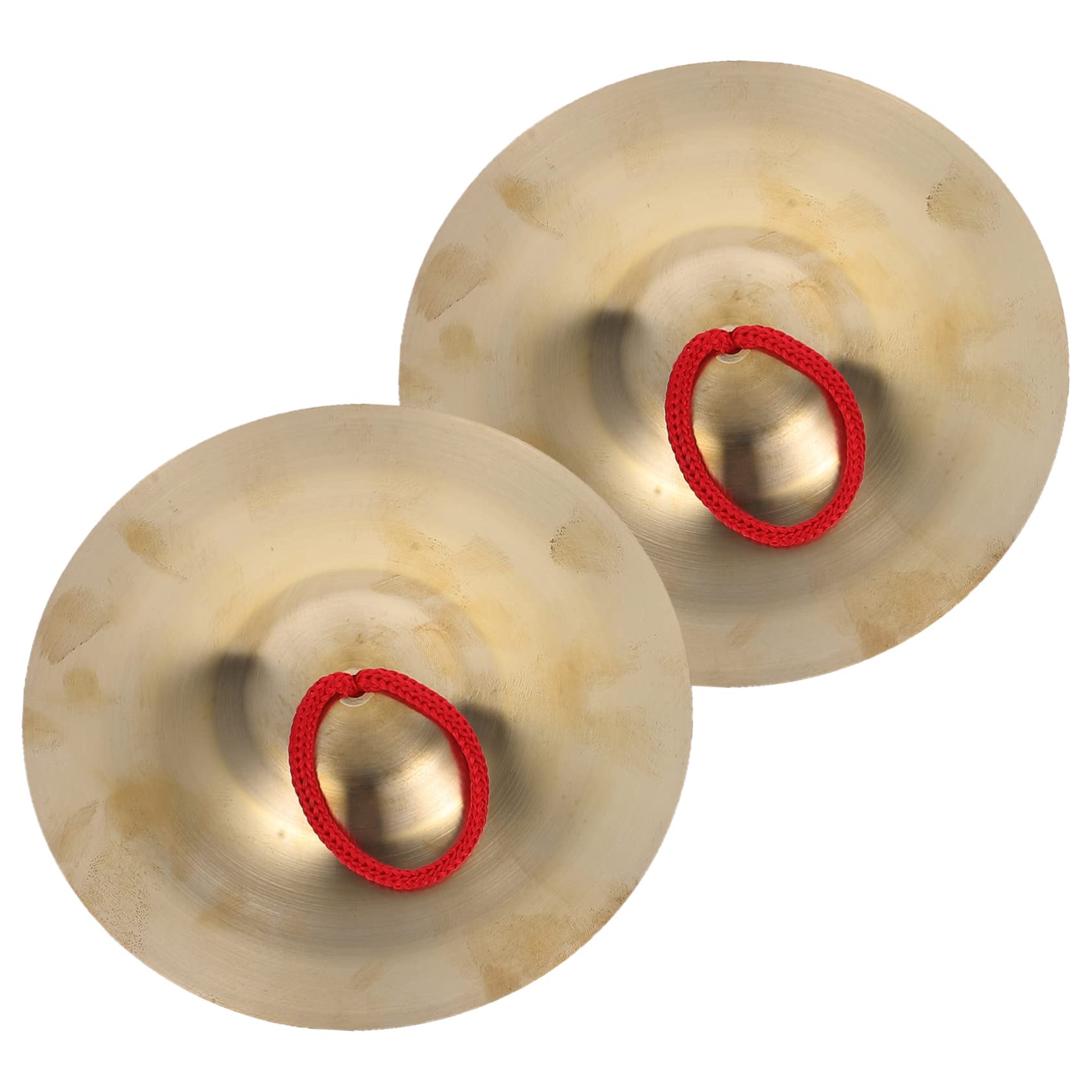 ifundom 1 Pair Hand Cymbals Percussion Instrument for Adults Easy to Clean and Use for Belly Dancing Music Education and Rhythm Development