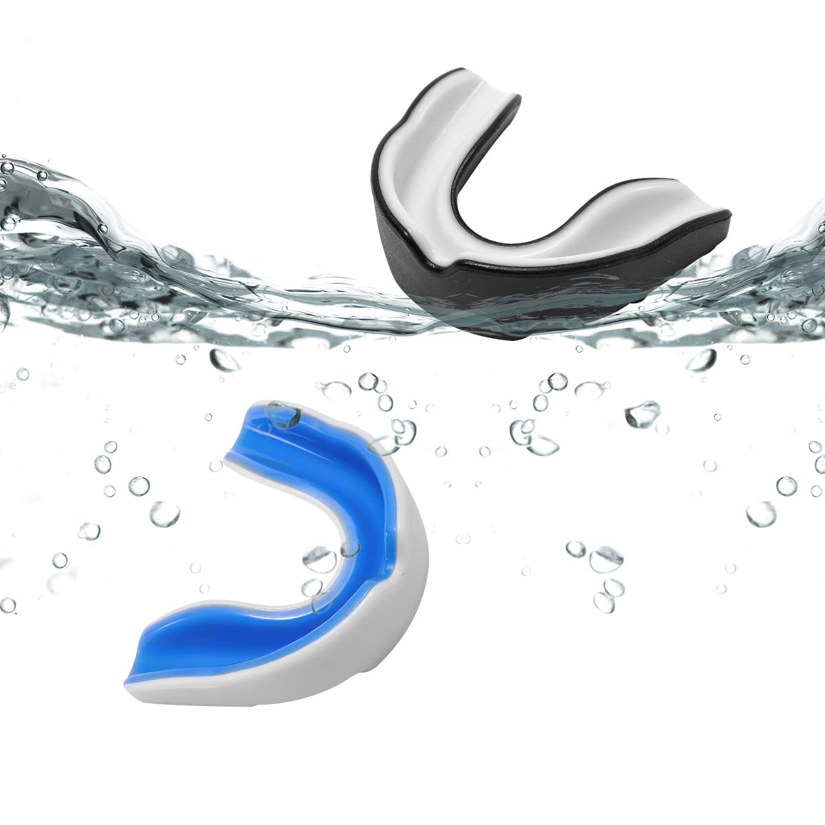 Protège Dents Enfants 9-16 ans, 2 pièces, Protège Dent pour le Rugby Boxe, Protéger Vos Dents - 4