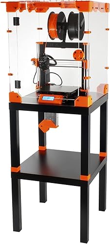 Miniatura 2 de Caja universal para impresora 3D de 0.197 in, kit de plexiglás [volumen interior de 21.260 x 21.260 x 24.409 in] | Compatible con PRUSA