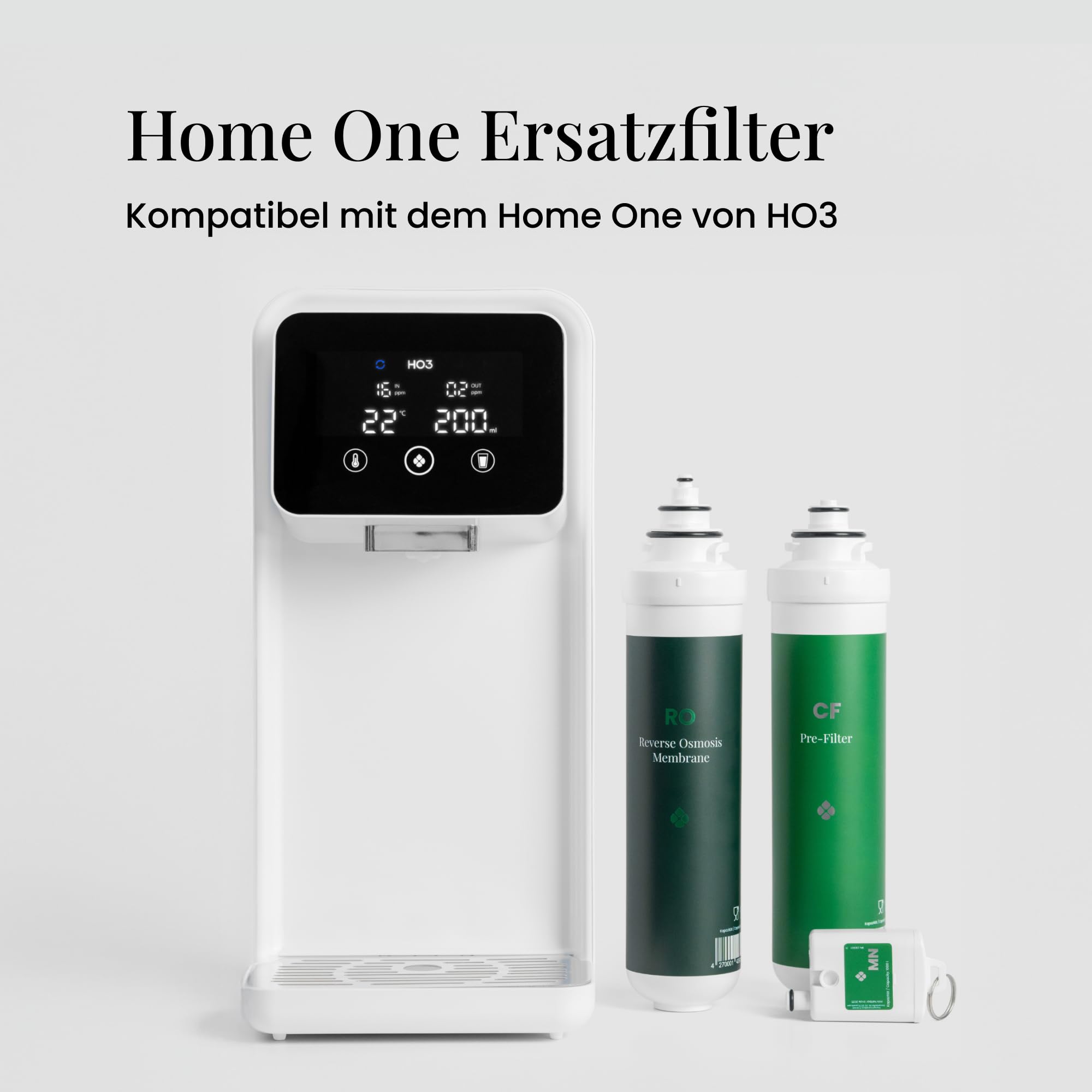 HO3 Home One Zestaw zamienne filtrów 3-częściowy Zestaw filtrów RO, filtr CF, filtr MN