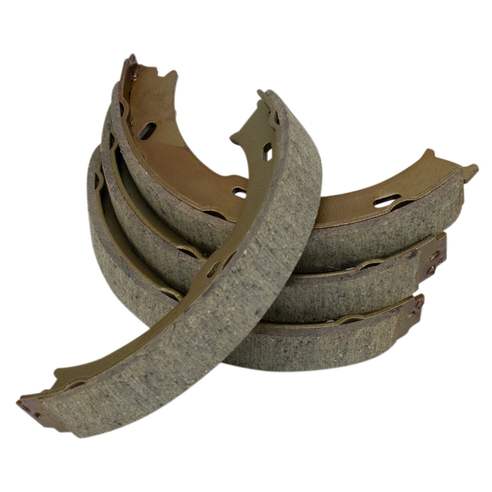 TRQ Rear Parking Brake Shoe Set
