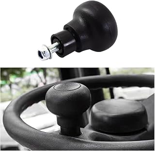 Steering Wheel Spinner Knob - Forklift Turning Aid, Non-Slip Power Handle for Tractors, Cars, Boats - Car Accessories
