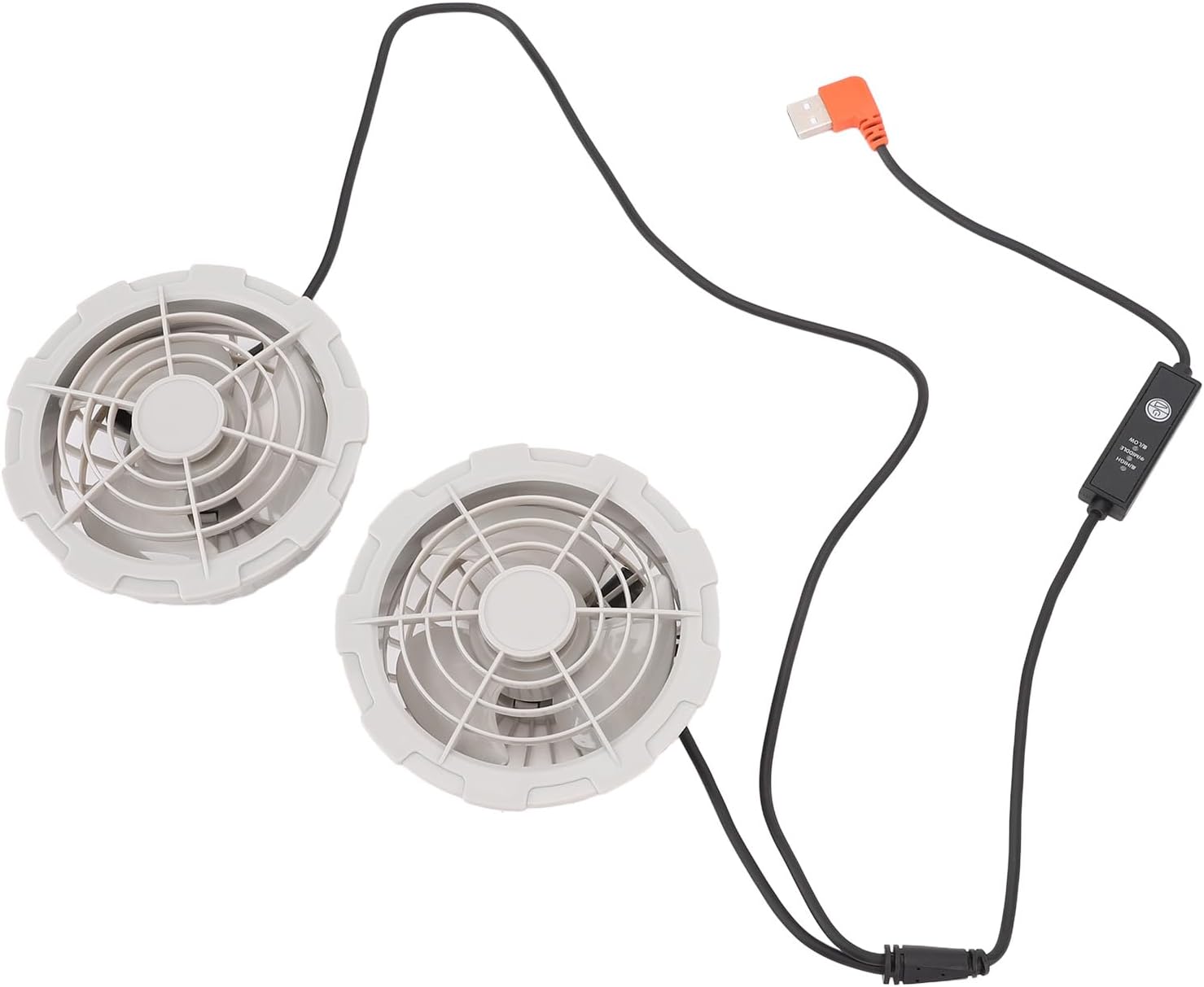 FILFEEL Low Noise Conditioned Clothes Fan for Cooling Vests & Jackets USB Powered Portable 5V Cooling Solution image 3