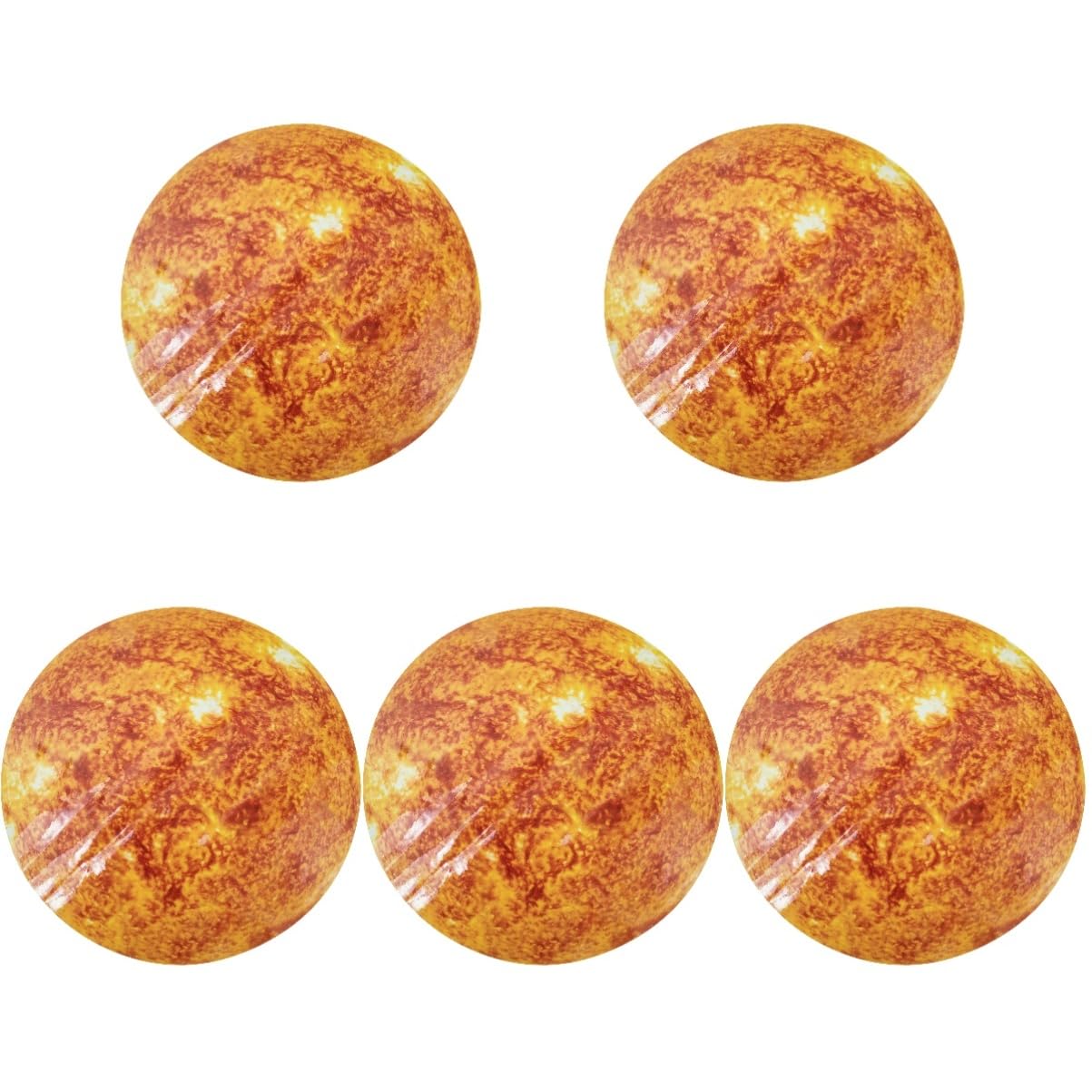 Uonlytech 5 Pezzi Adesivo Da Parete in Pvc Con Motivo A Sole Motivo Decorativo Per La Camera Dei Ragazzi E Delle Ragazze