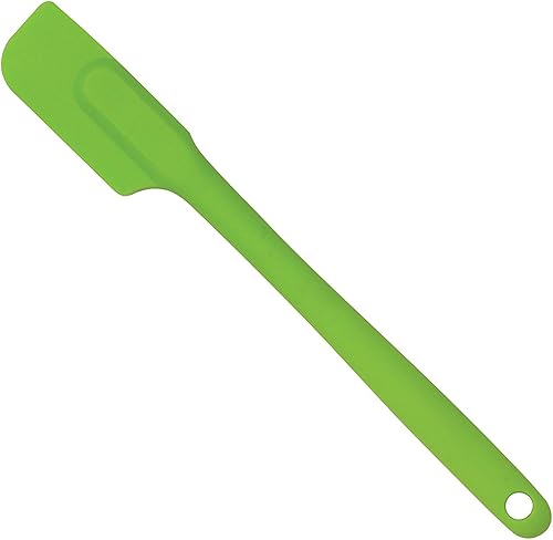 Miniatura 6 de Mrs. Anderson's Baking Espátula de cuchara de silicona, flexible, antiadherente, resistente al calor, rojo