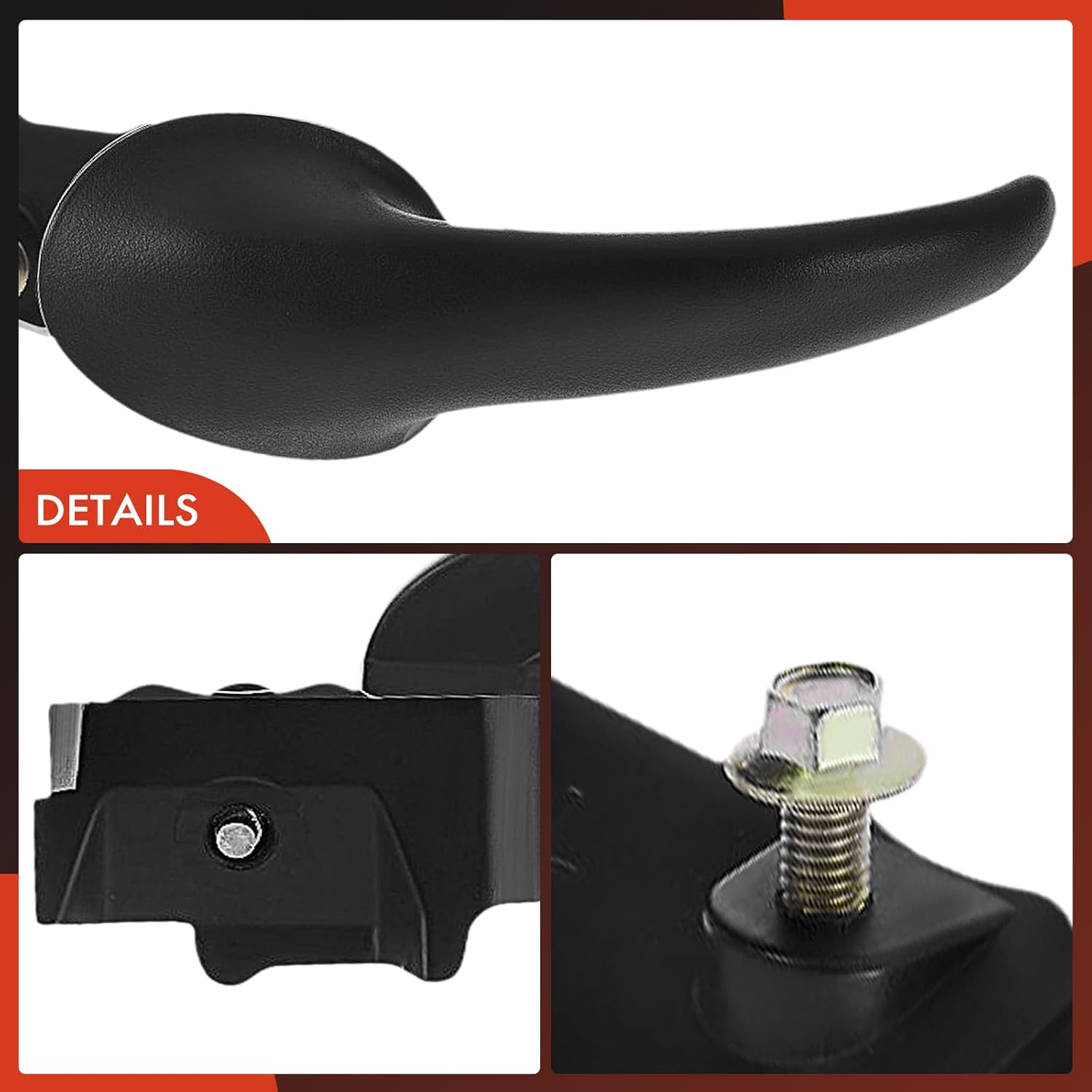 A-Premium Front or Rear Driver Side Interior Door Handle Compatible with Ford Expedition 1997-2002 & Lincoln Navigator 1998-2002, Blackwood 2002, Black, Replace# F75Z-7822601-AAA, F65Z-1522601-AA