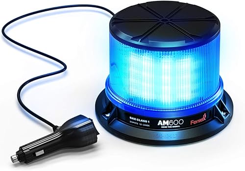 Miniatura 3 de Feniex AM600 Baliza LED de alta intensidad, SAE Clase 1 (azul)