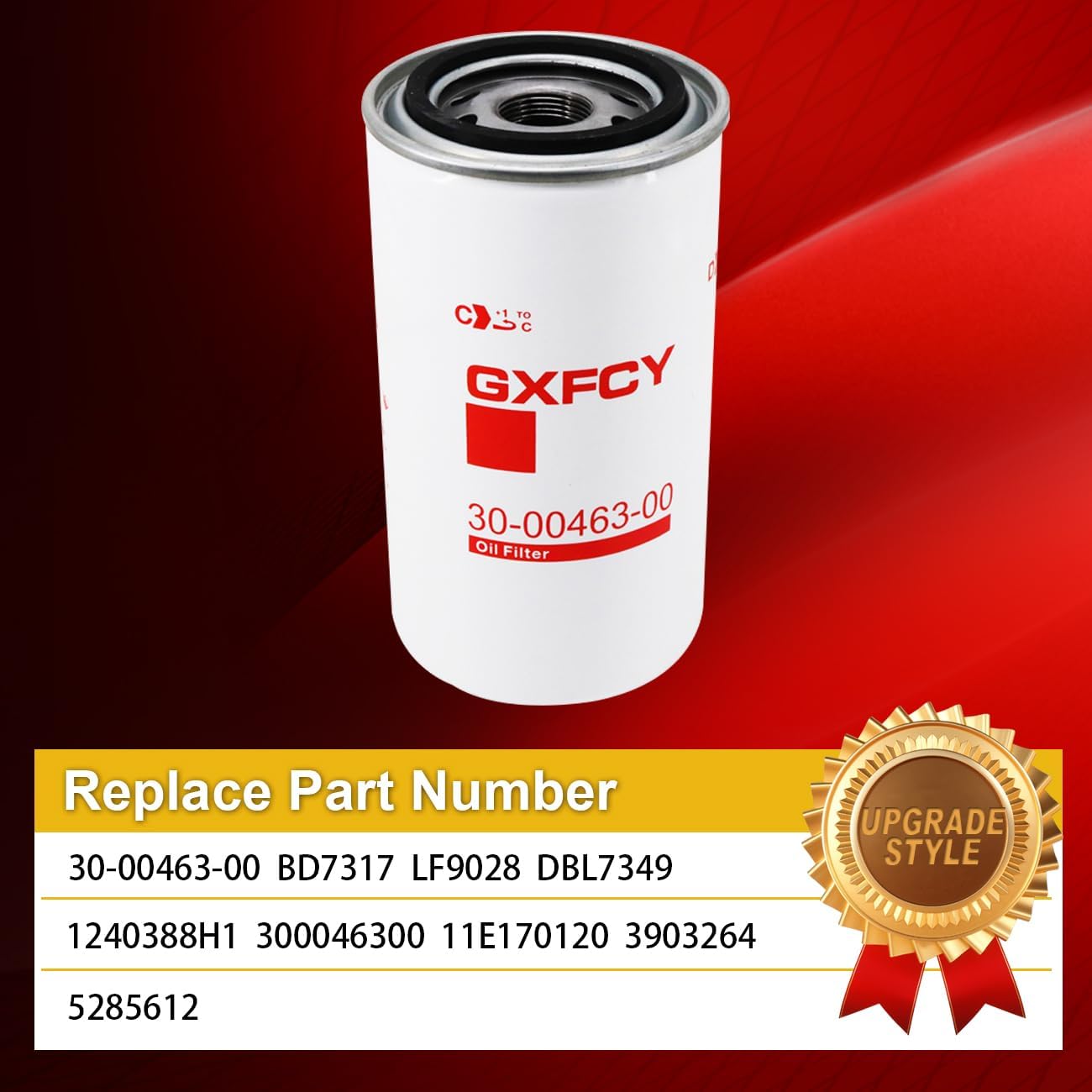 Air Filter 30-00471-20 Fuel Filter 30-01090-05 Oil Filter 30-00463-00 Compatible with Carrier Reefer 7300 7500 CT2-29 Replace PA5584 BD7317 LF9028 P559125 BF1224 P611858 1559418 FF5301 DBL7349(2 PCS)