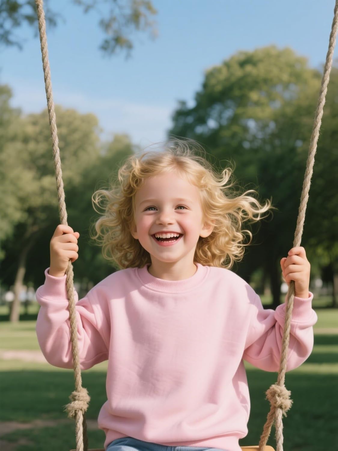 2 Pack Kids Cotton Sweatshirt Basic Thin Long Sleeve Crewneck Pullover for Toddler Boys and Girls Tops