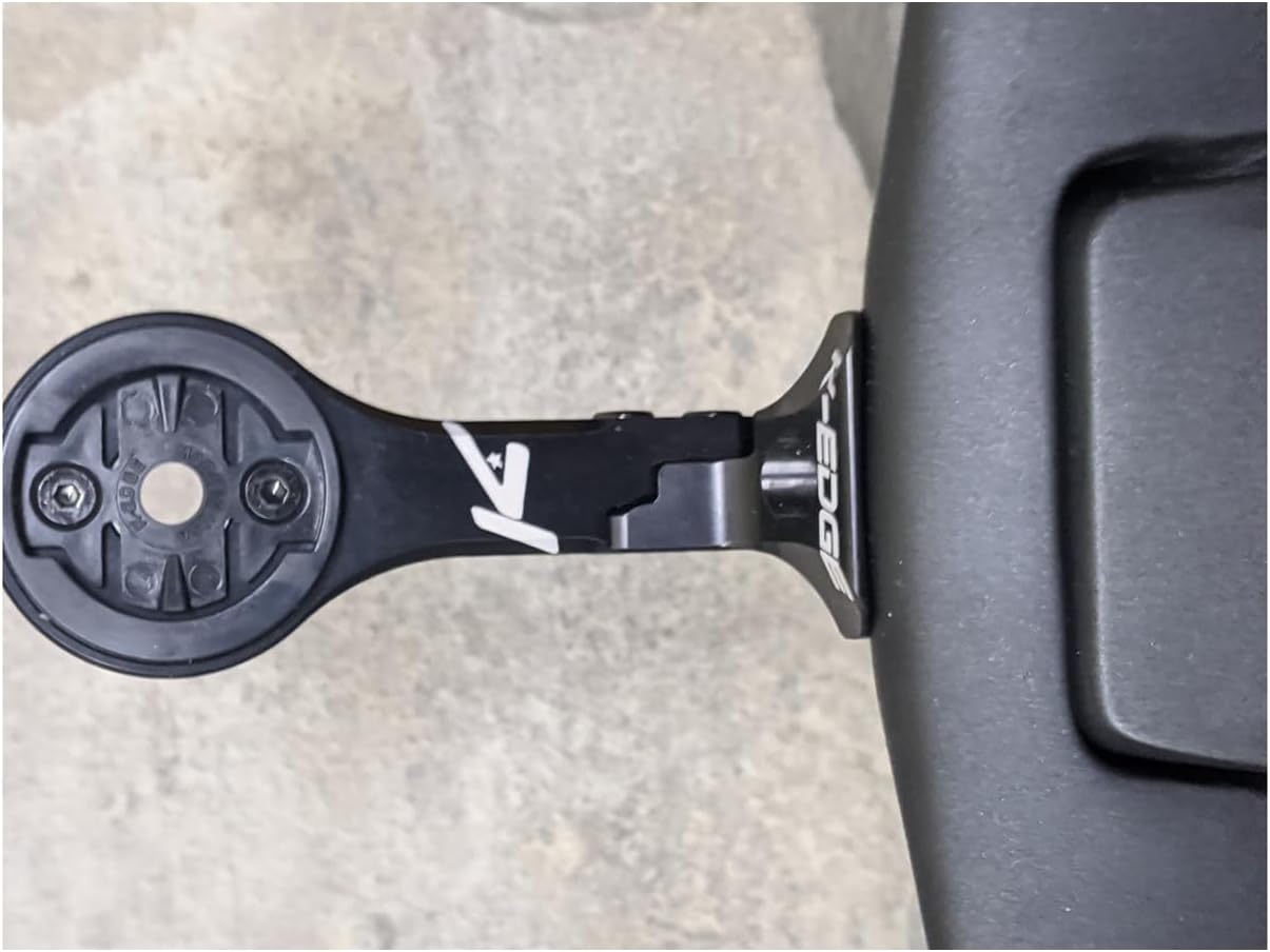K-Edge | Gen 6 Madone/Emonda Bicycle Computer Mount | for Garmin GPS Devices | Durable, Aerodynamic Bike Computer Mount