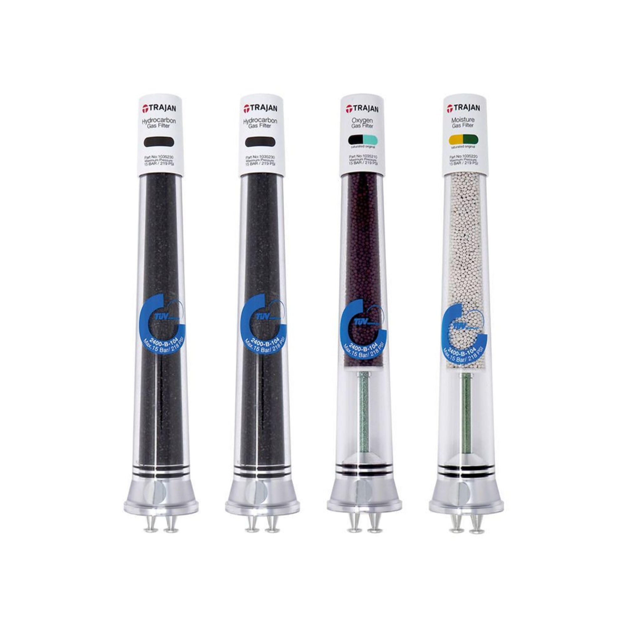 1035028-1/8" - Gas Filter Connecting Unit, Trajan Scientific Americas - Each