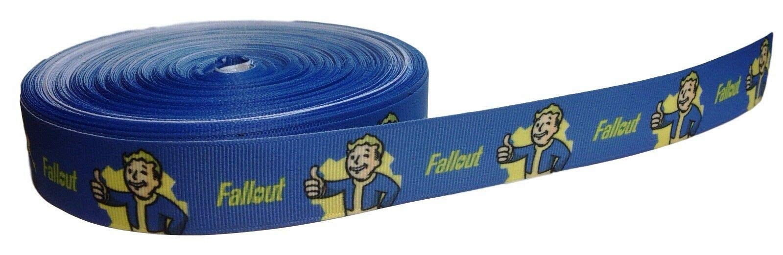 PIP BOY 1" Repeat Ribbon Sold by The Yard (3 Yards)