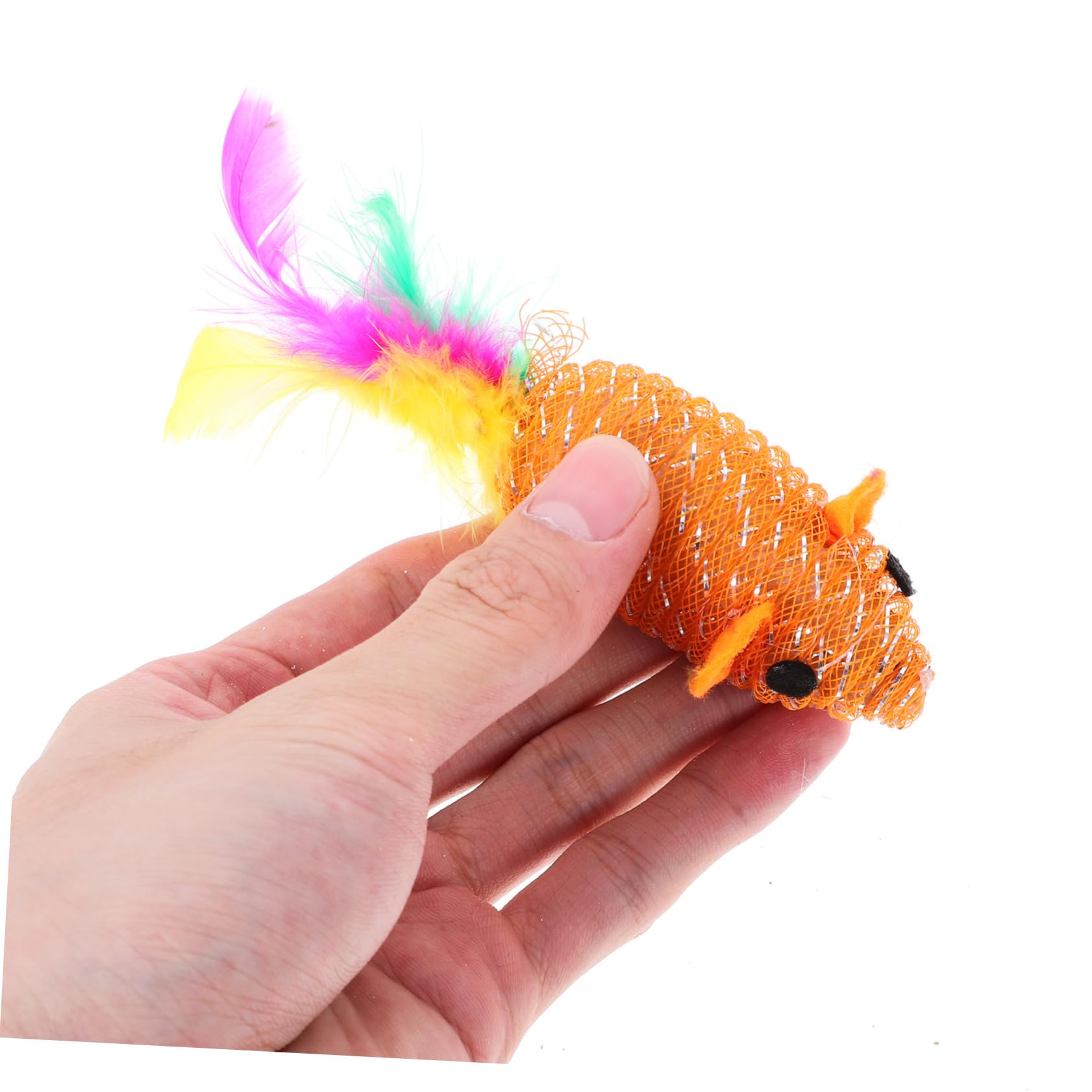 Yardwe 3 Juegos De Juguetes Molares Realistas para Gatos De Ratón De Suministros para Mascotas 10 Piezas X 3