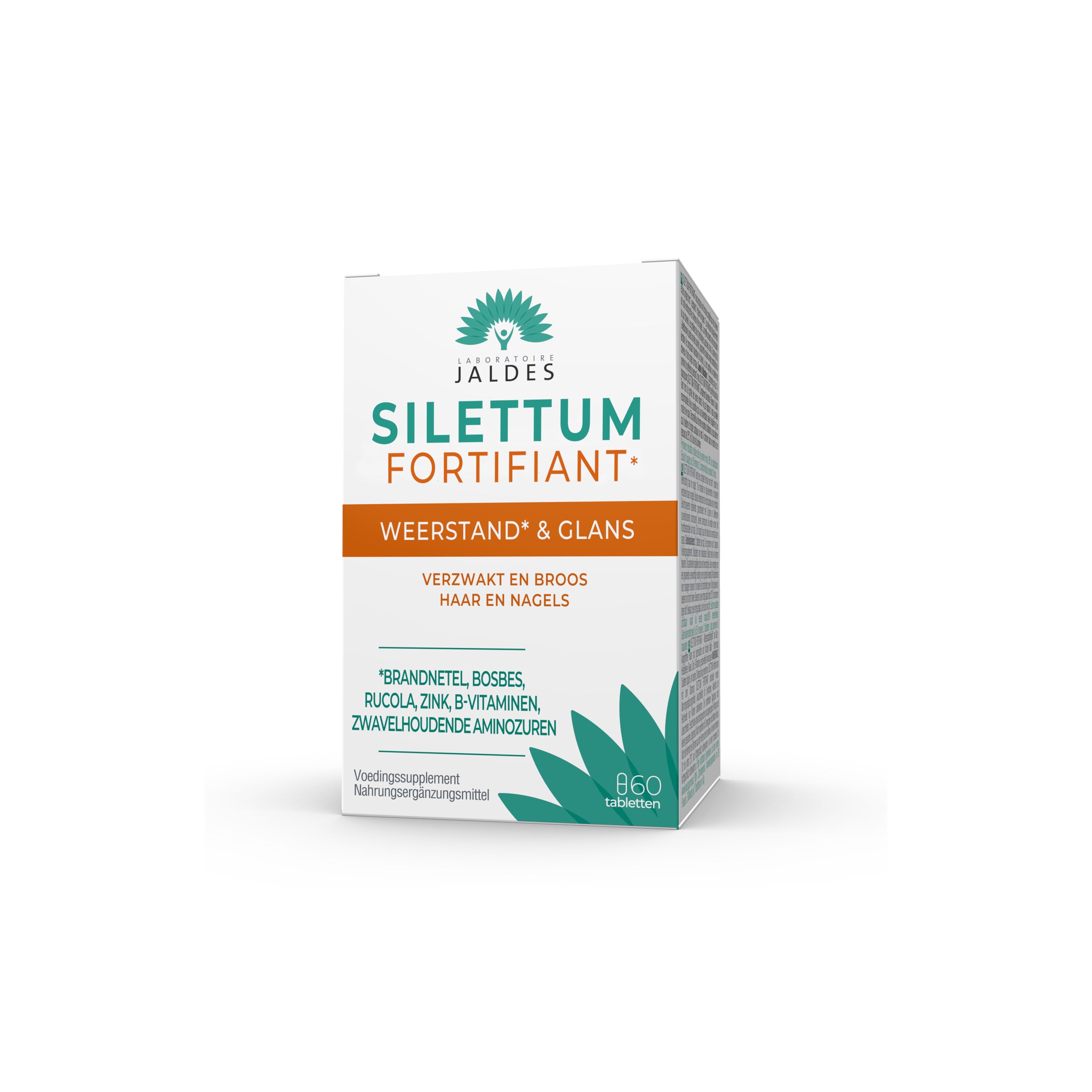 SILETTUM Fortifiant Pack Eco 180 Comprimés | Agit pour des Cheveux et Ongles Forts, Résistants et plein de Vigueur | Pour Cheveux et Ongles Fragilisés et Cassants | Laboratoire Jaldes