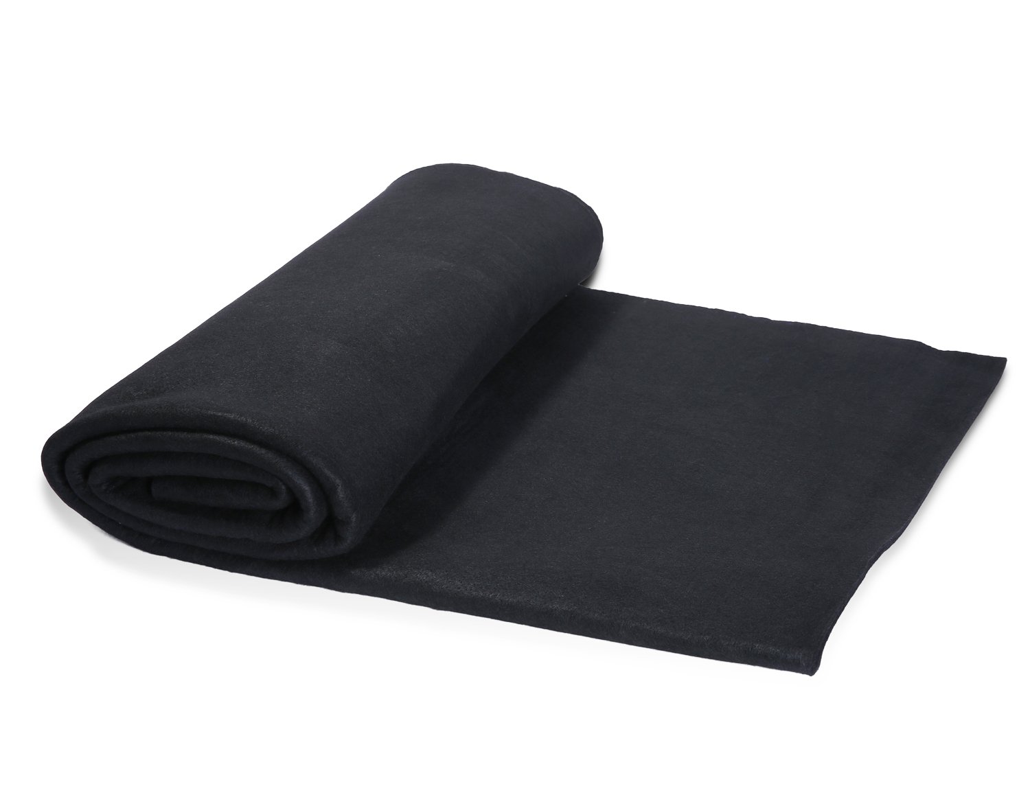 Coperte per saldatura in fibra di carbonio ad alta temperatura, 91,4 x 91,6 x 0,6 cm, colore nero (9,6 x 9,6 cm)