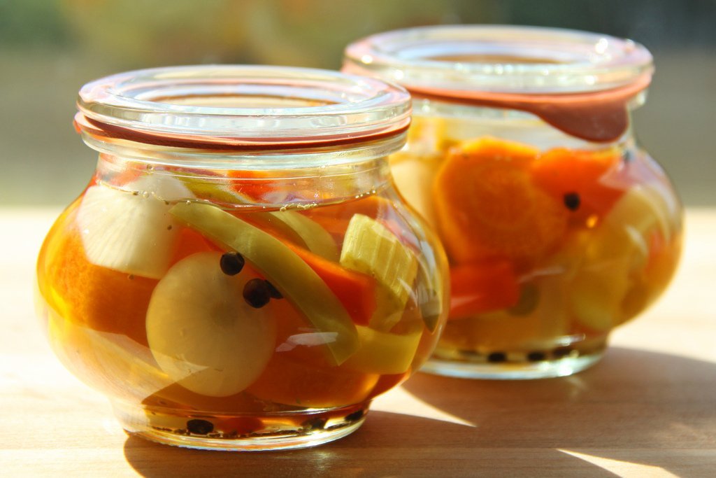 Set 4 Vasetti Weck Da 1 Litro - Con Coperchio, Guarnizione E Clips, Vetro Trasparente