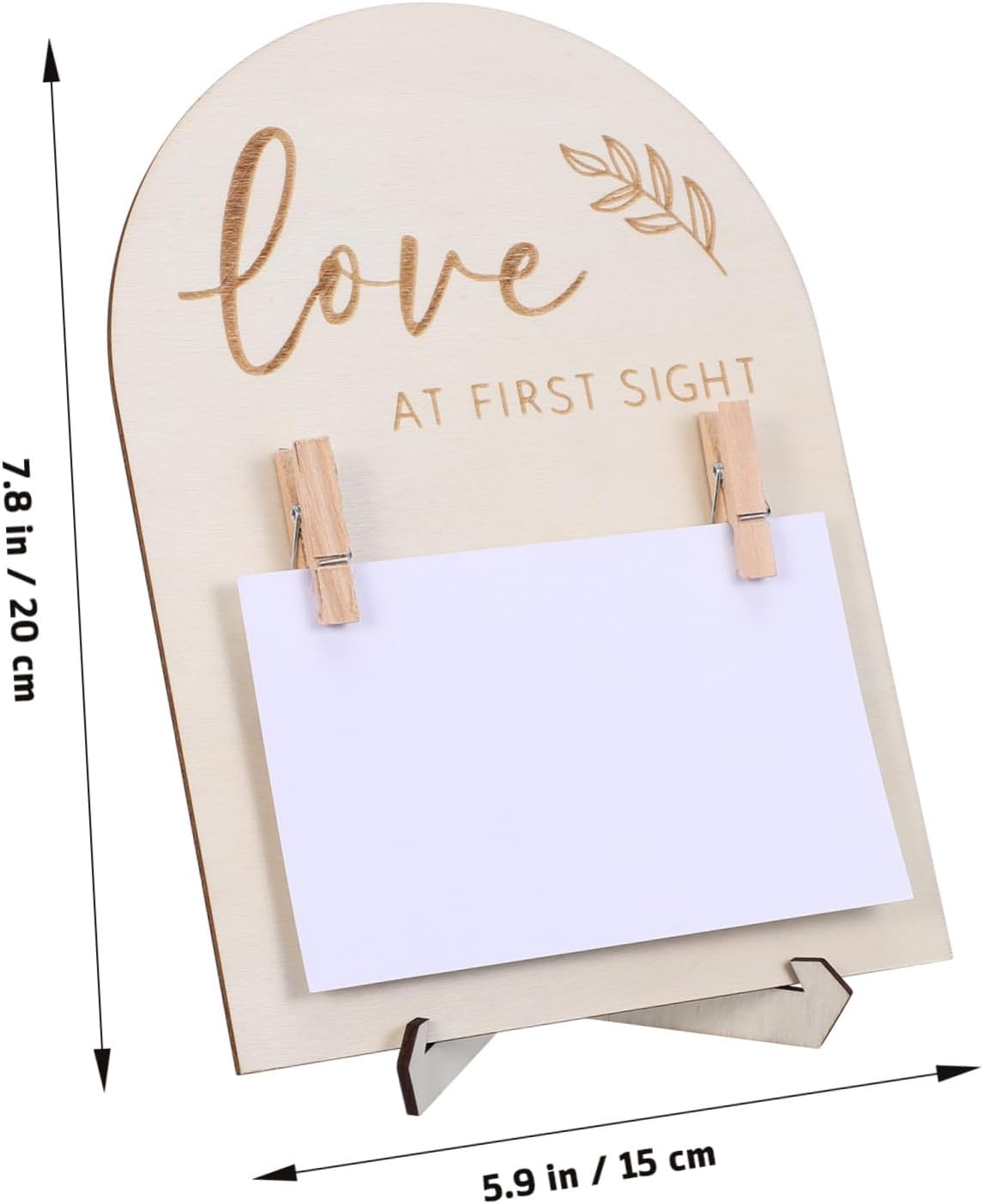 Sonogram Photo Frame Picture Frame Stand Clip for Showers Nursery Decor Thoughtful Keepsake for Parents