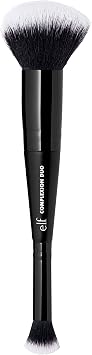e.l.f. Halo Glow Liquid Filter, Complexion Booster For A Glowing & Complexion Duo Brush, Makeup Brush For Applying Foundation & Concealer, Creates An Airbrushed Finish, Made With Vegan
