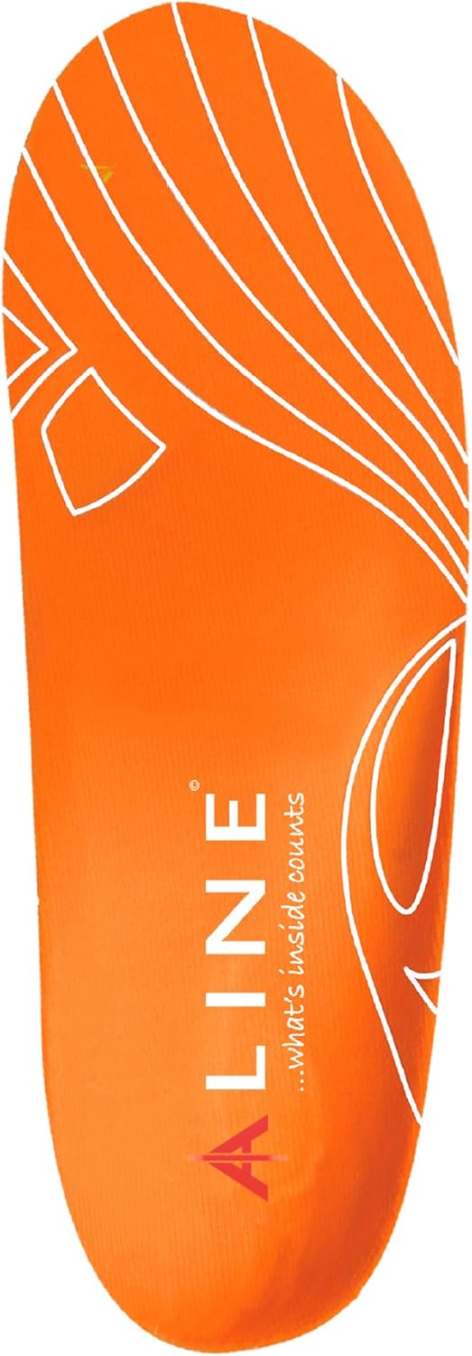 2026 ALINE Cushion Memory Foam Insole - Shock Absorbent, Heel and Foot Support Shoe Inserts with Patented Design (Men 9.5-10.5 / Women 10.5-11.5 / EU 42.5-44) - Image 3