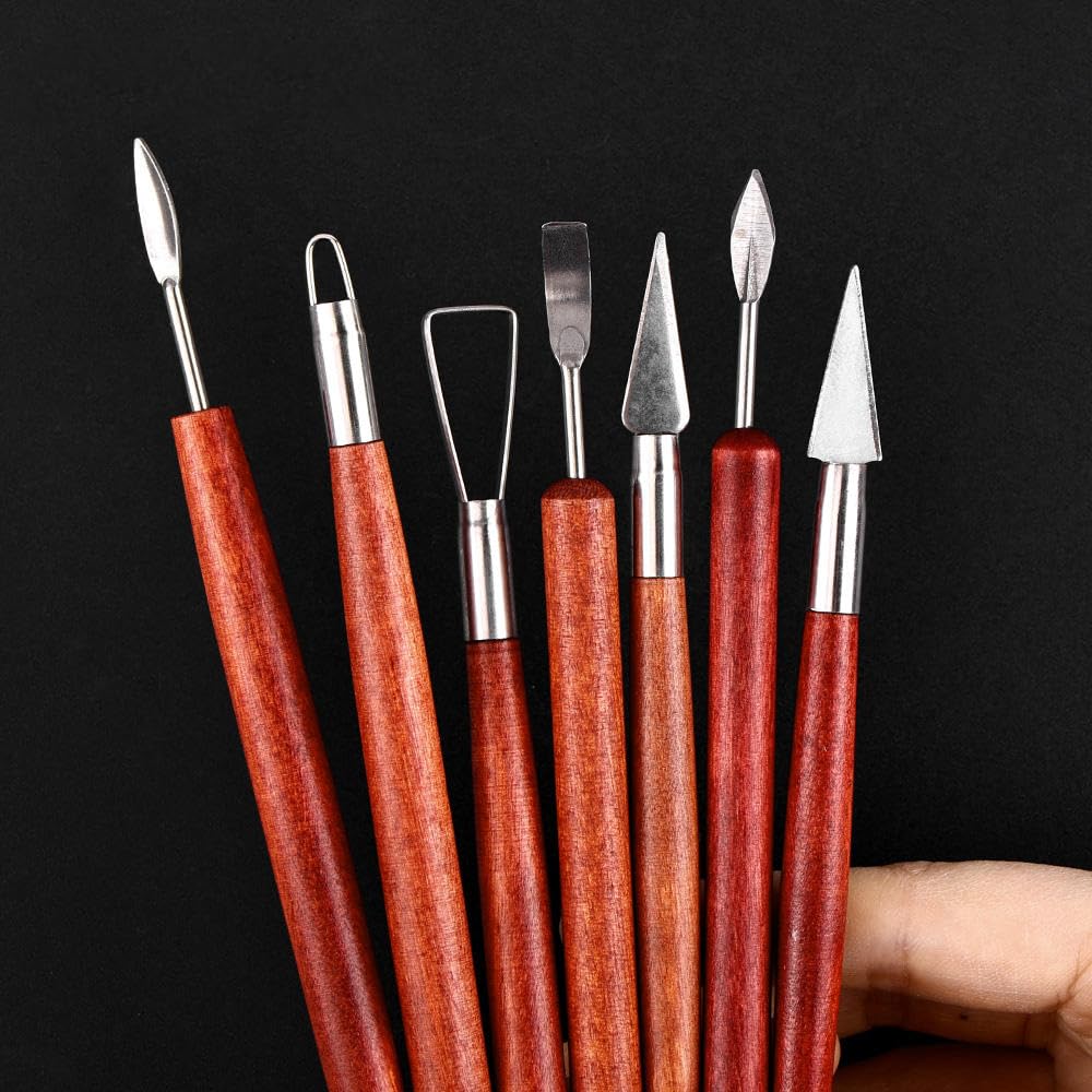 Sumiko Clay Sculpting Tools - 6 Piece Set -2 Sumiko Clay Sculpting Tools - 6 Piece Set -2