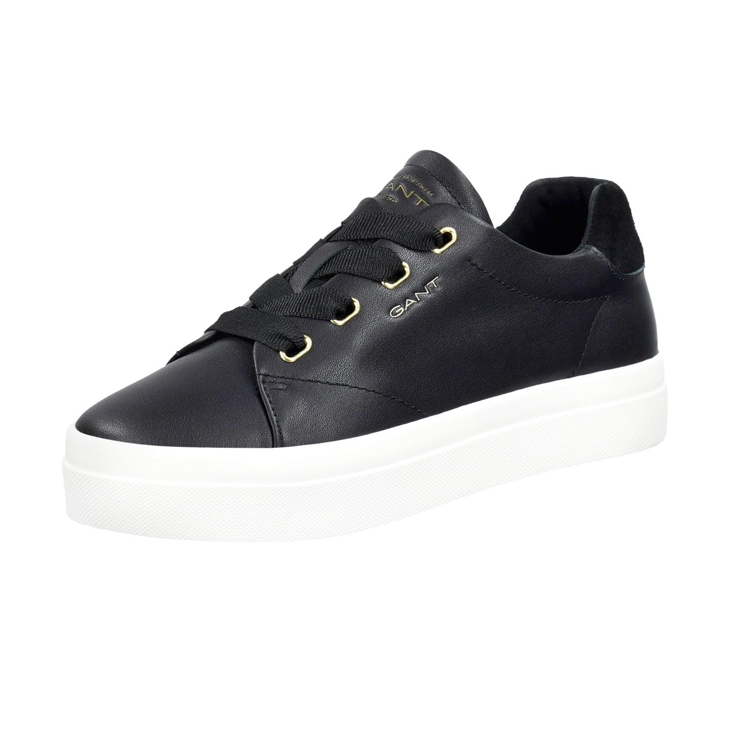 GANT Women Avona Sneaker, Black, 8 UK