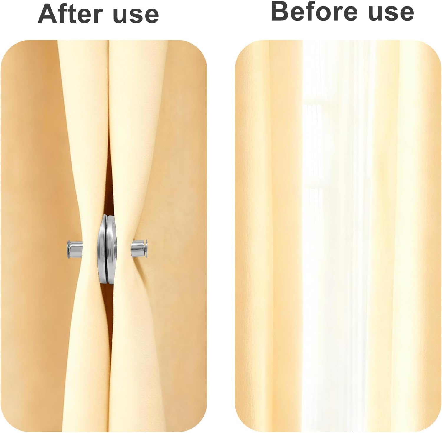 20 Pairs Magnetic Curtain Clips image 4