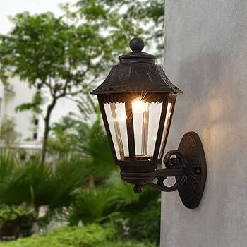 ZXKYZR8 Black Hexagon Italian Light Fixtures Wall Mount