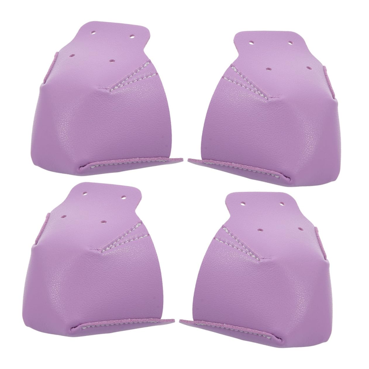 Toddmomy Skate-Stiefel Inline Skates Schützend Zehe Skate-ausrüstung Skaten Pads Zubehör Bewachen Kappe Schlittschuh-stiefelüberzüge Schutz Leder Violett