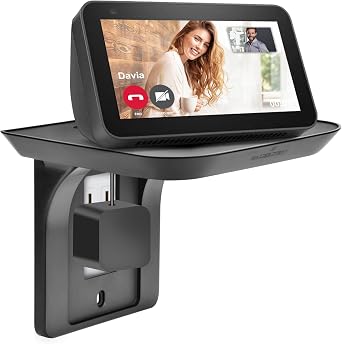 Wall Mount for Echo Show 5, Wall Mount for Echo Show 8, Universal Speaker Holder Stand Adjustable Swivel 360 Degree Smart Speakers Accessories Speaker Mounts Holder for Show 5 & 8