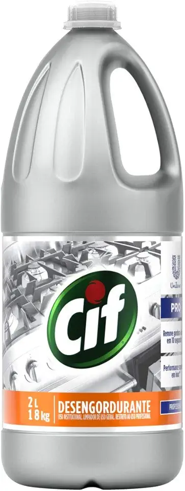 Cif Profissional - Limpador Desengordurante Sem Perfume 2L