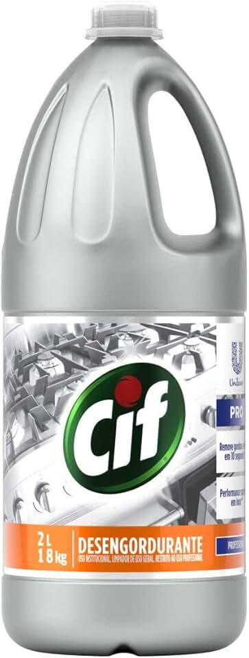 Cif Profissional - Limpador Desengordurante Sem Perfume 2L