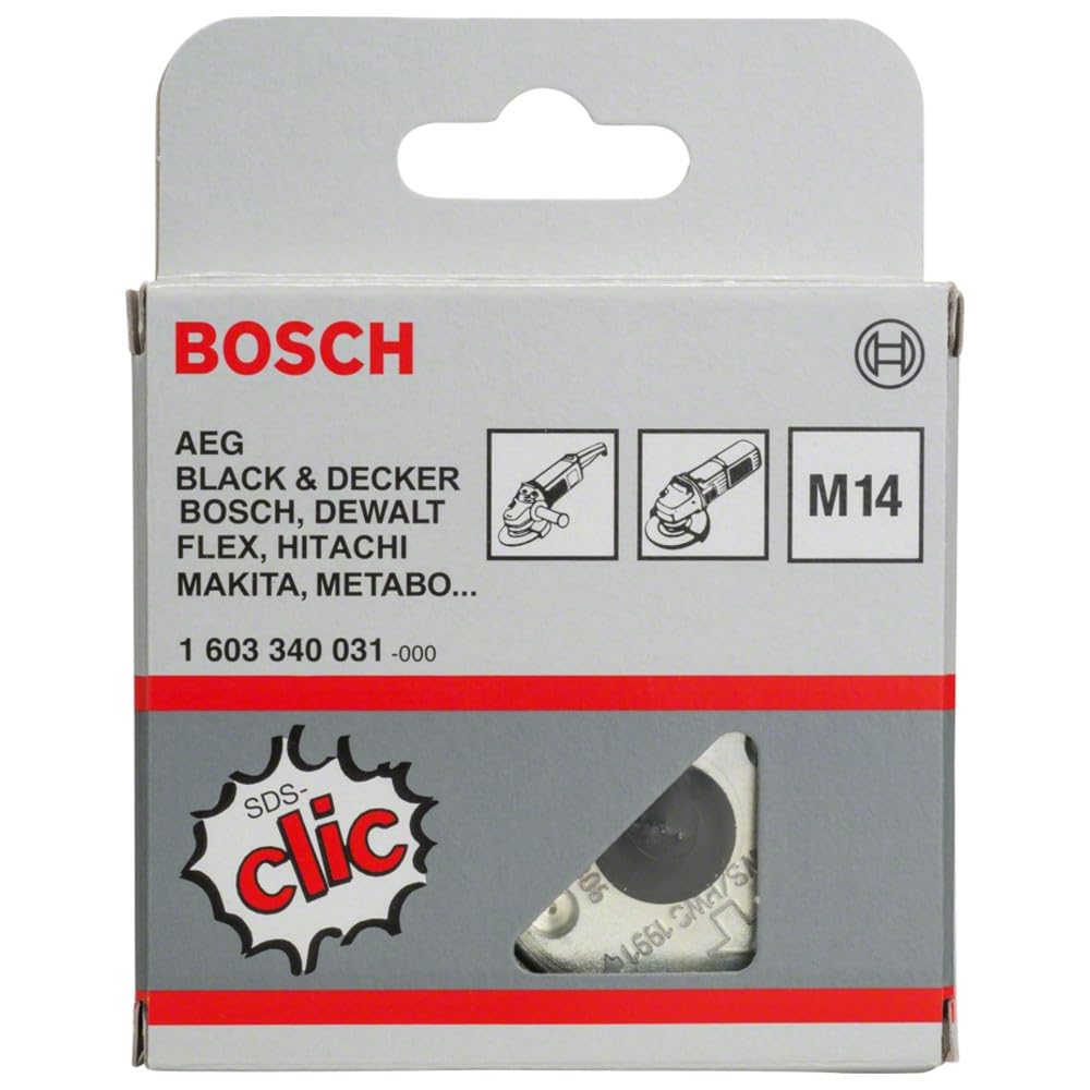 Bosch Professional dado di bloccaggio rapido SDS click M14, spessore: 14 mm, accessorio per le smerigliatrici angolari