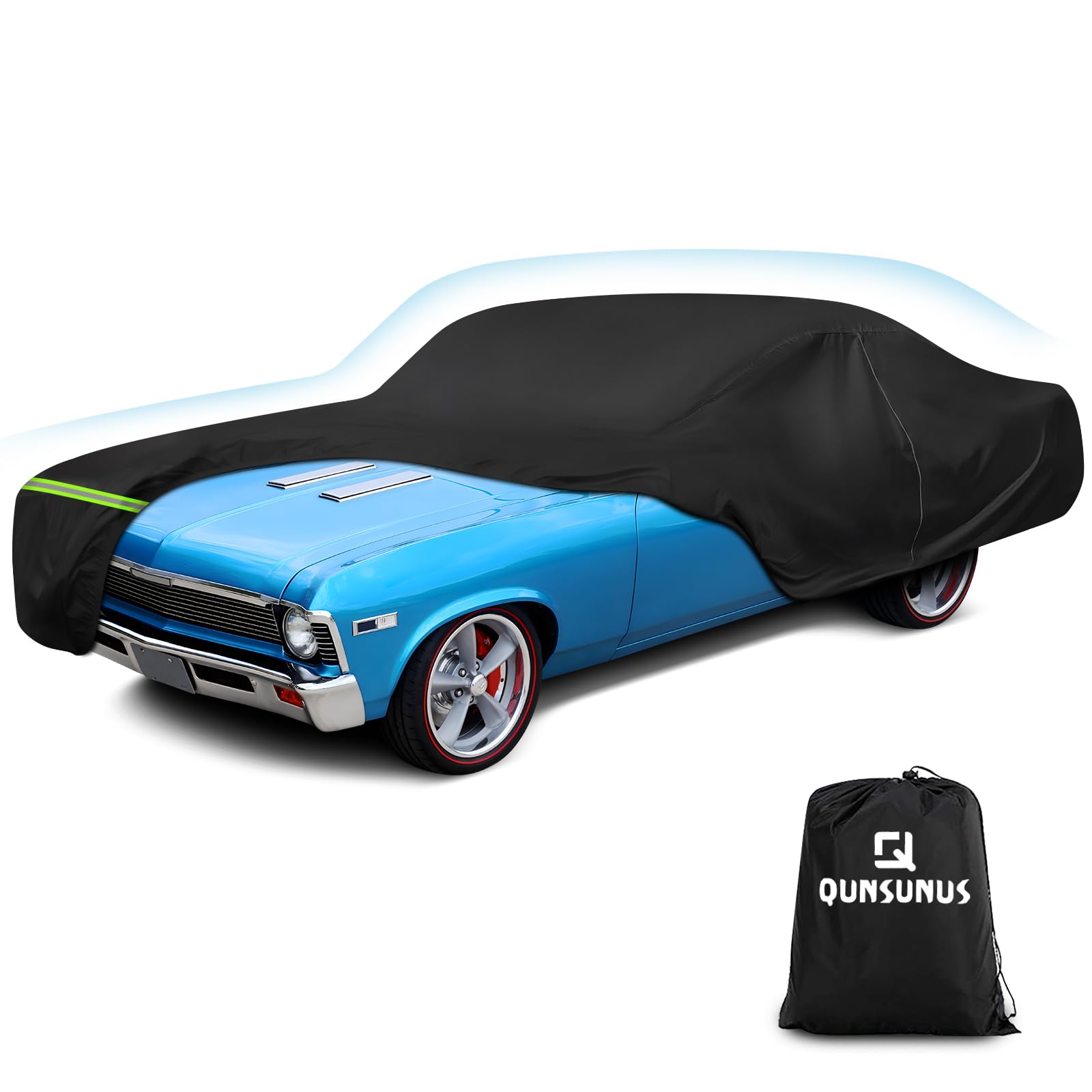 Photo 1 of QUNSUNUS Car Cover for Chevy Nova 2-Door 1968-1979