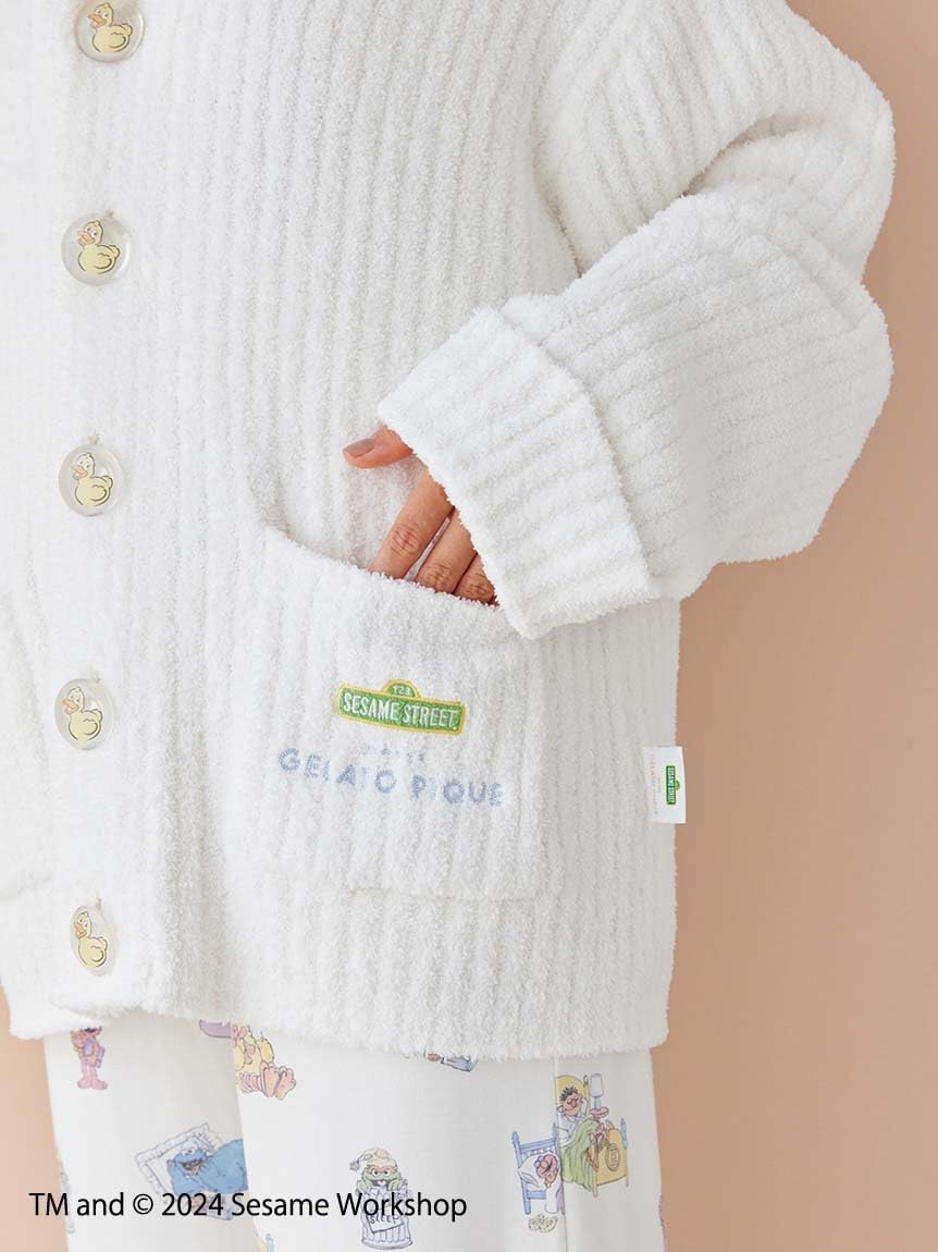 Amazon | [ジェラート ピケ] SESAME STREET UNISEXモチーフJQDショール