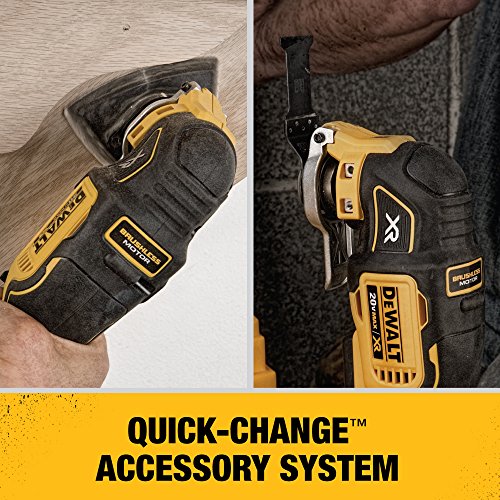 DEWALT 20V MAX XR Oscillating Tool, Brushless, Tool Only (DCS355B)