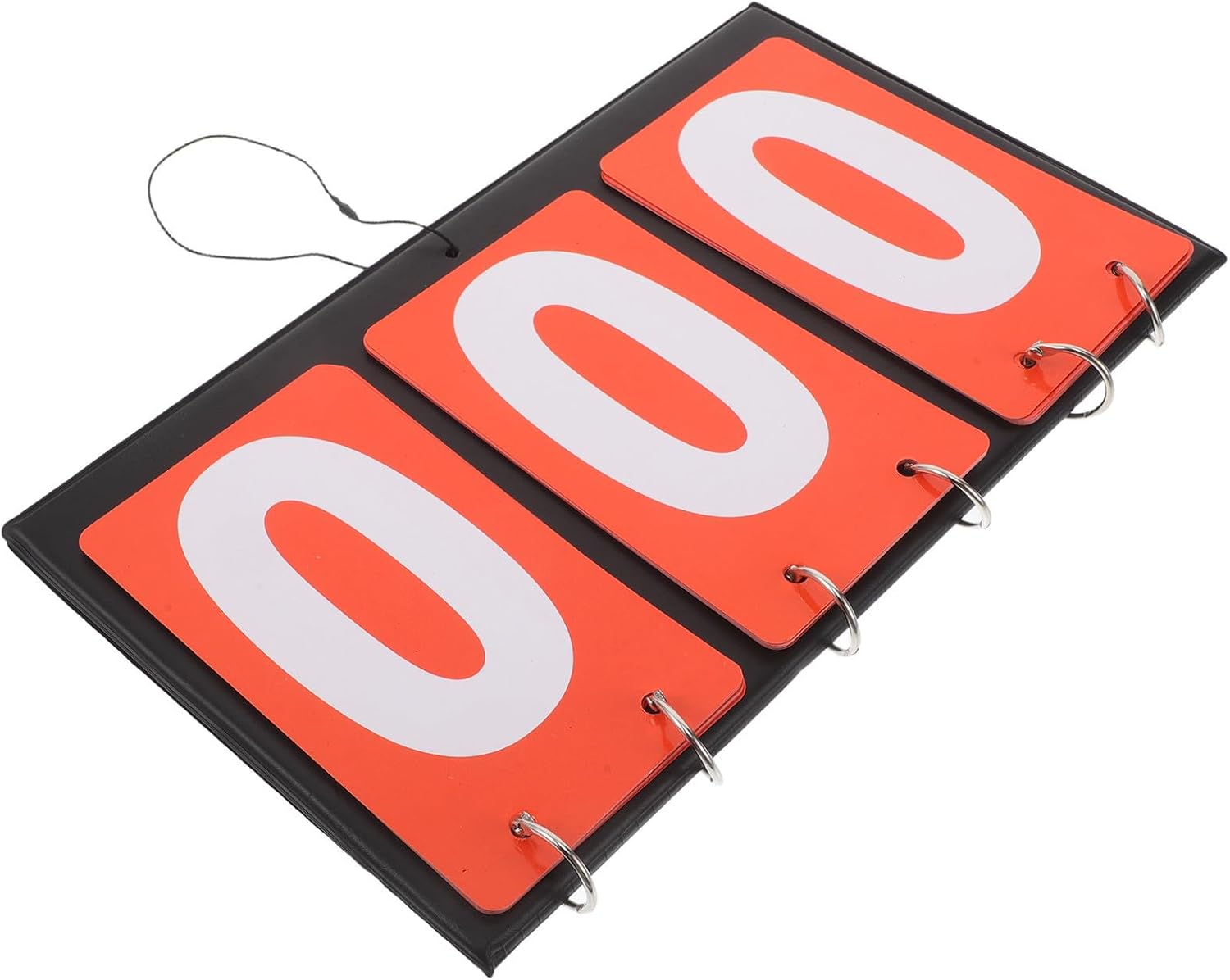 SECFOU Portable Table Top Flip Scoreboard for Basketball and Different Sports Scenarios with Three Digit Display, Cardboard and Metal Construction, Versatile and Accurate Sports Score