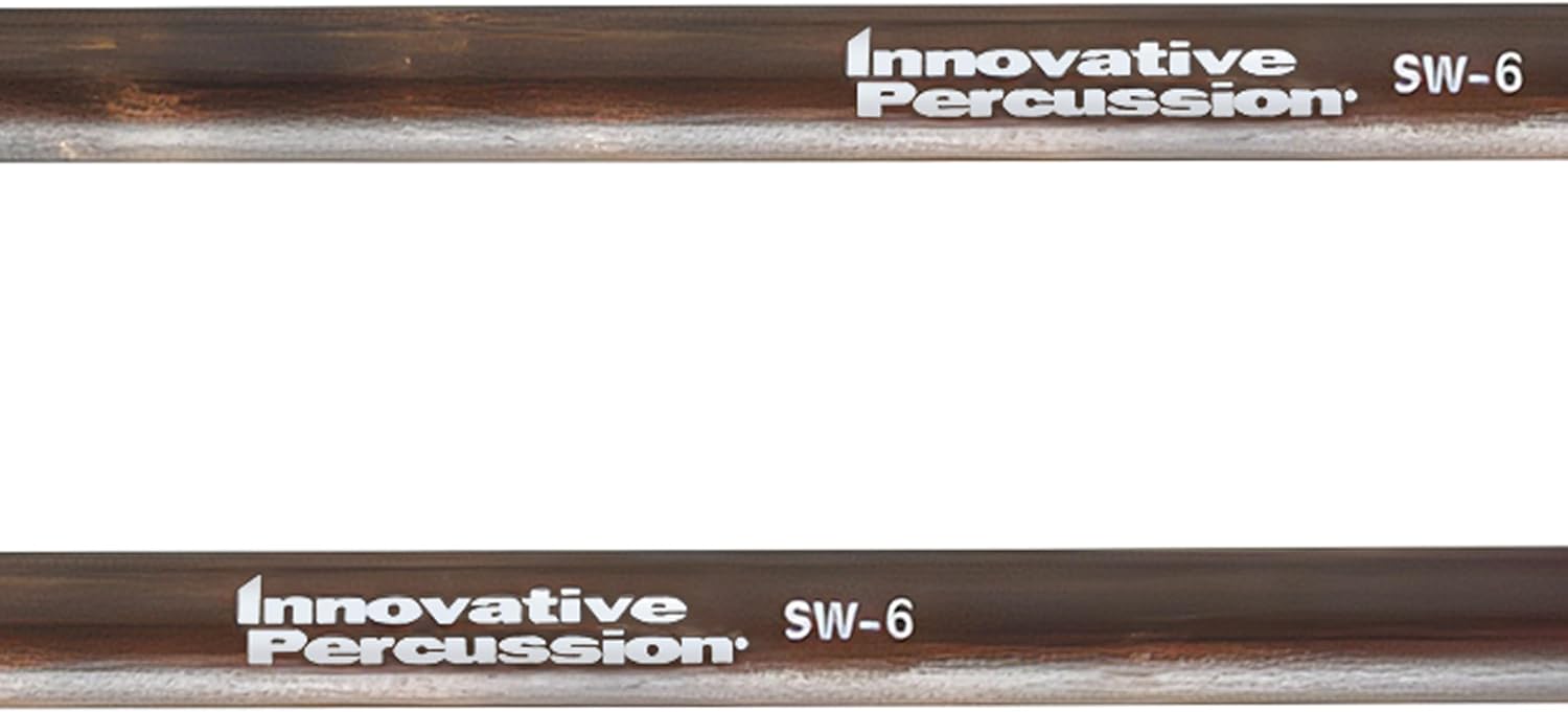 Innovative Percussion Wood Handle Steel Drum Mallets SW-6 (Bass)