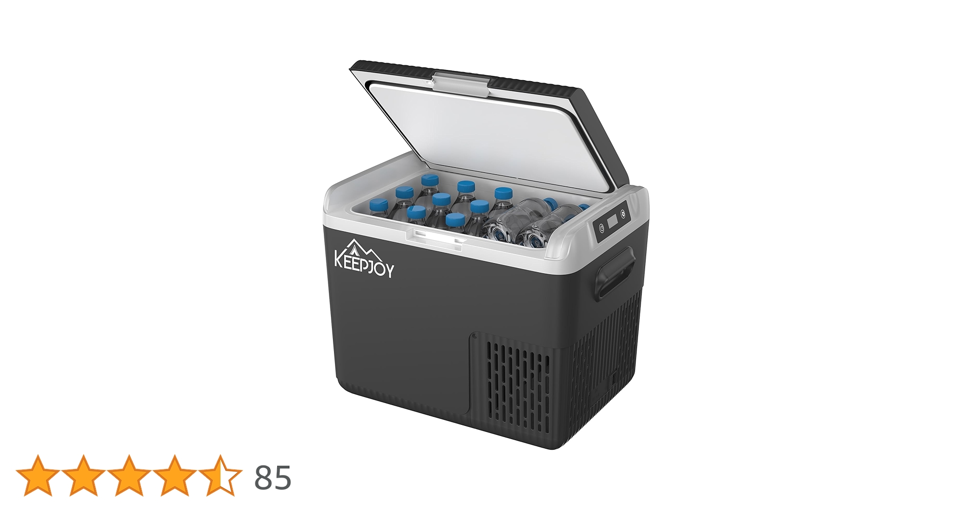 Amazon.co.jp: ポータブル冷蔵庫 18L 小型 車載冷蔵庫 KEEPJOY 急速