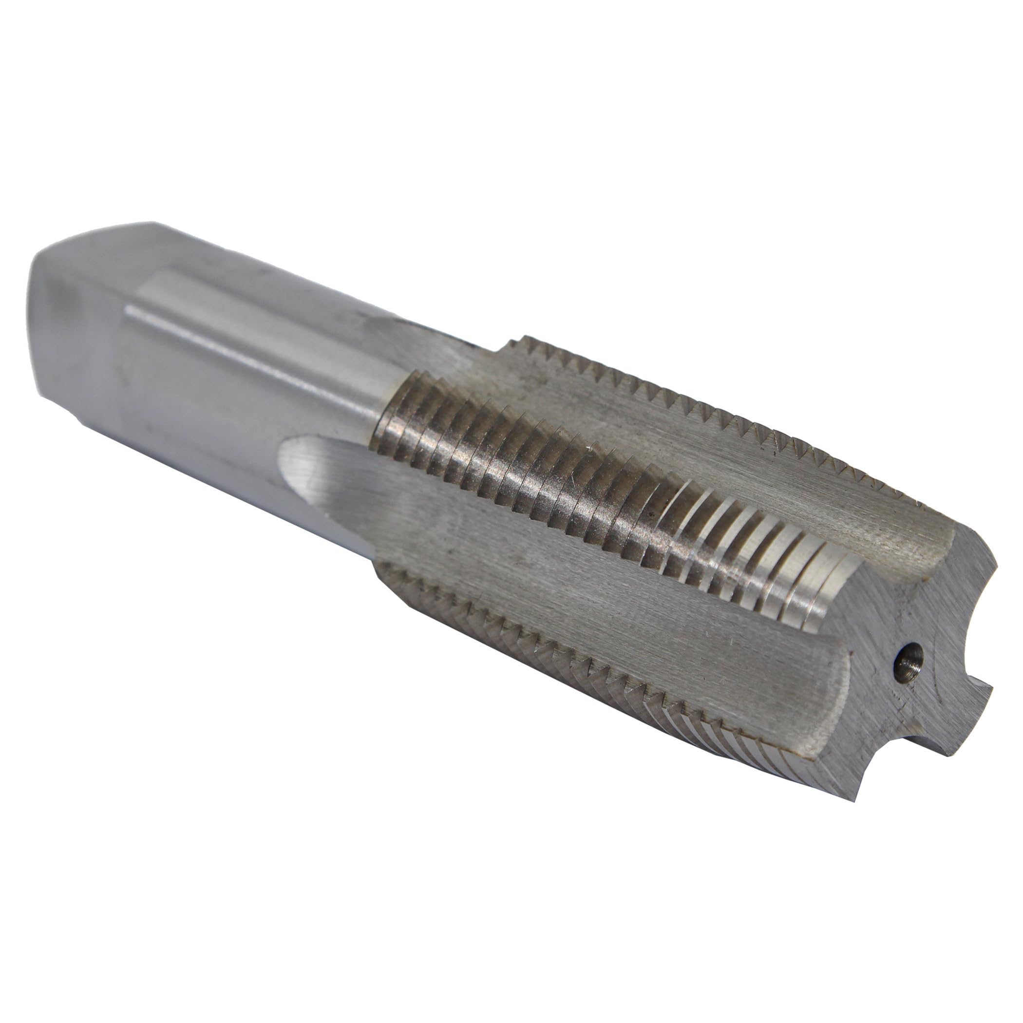 Drill America DWTB1/4-20 DWT Series Qualtech Carbon Steel Hand Threading Tap, Uncoated, Bright Finish, Round with Square End Shank, Bottoming Chamfer, 1/4"-20 UNC — view 28