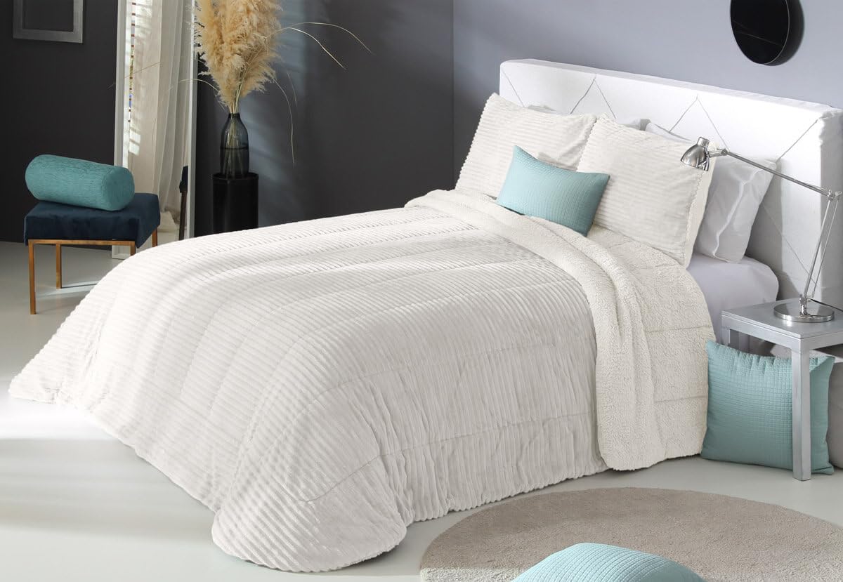 Edredón de Invierno con Sherpa o Borreguito Pradesh del REIG Marti (C.00, Cama 105cm)