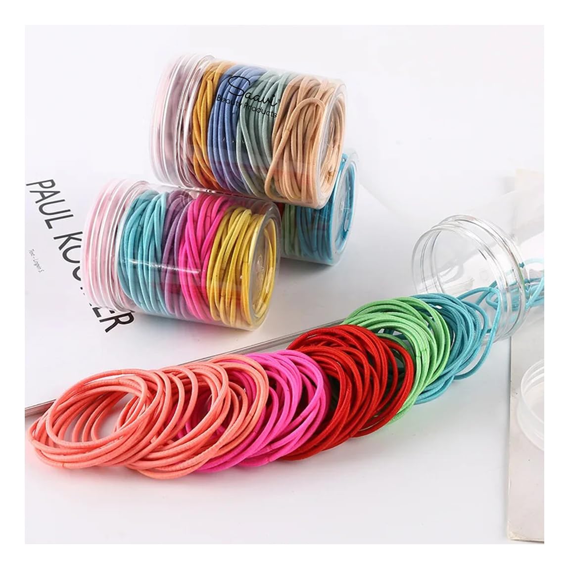 See full amazon price history chart for SAAVI Pack of 100 Womens Ponytail Holder Hair Ties Elastic Rubber Bands, Elastic Hair Ties, Stretchable Cotton Band for Girls (Multi Color) SAAVI Pack of 100 Womens Ponytail Holder Hair Ties Elastic Rubber Bands, Elastic Hair Ties, Stretchable Cotton Band for Girls (Multi Color) (B0BGM78128) Amazon Price History, Amazon Price Tracker