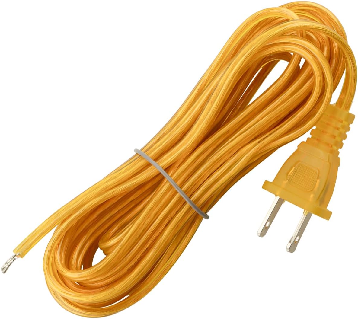 7010300 70103 15-Feet Gold Cord Set for Westinghouse Lighting Lamp Cord | for Use in Lamps, Ceiling Fans, and Other Lighting Fixtures Gold Extension Cord