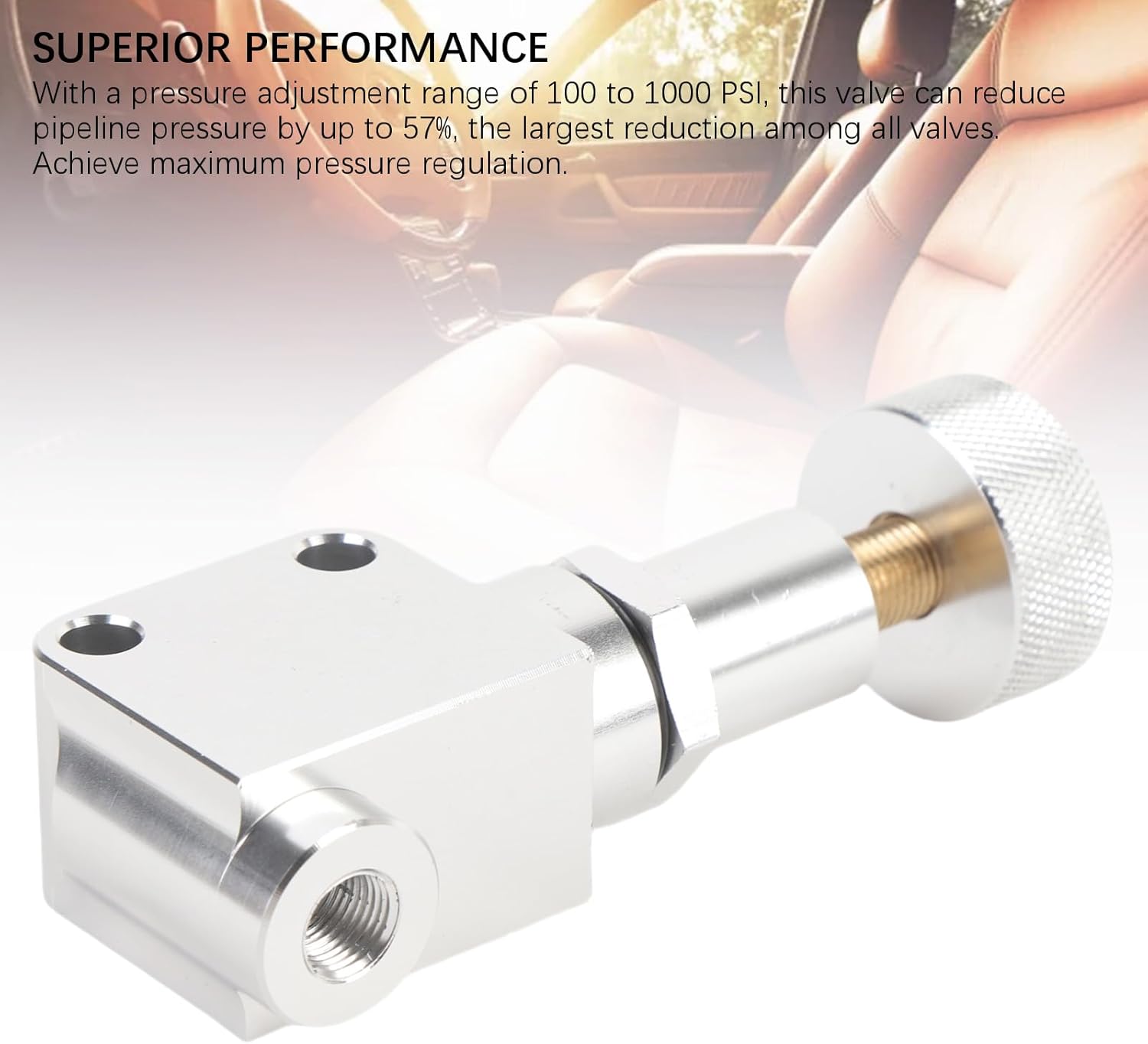 Adjustable Disk Brake Proportioning Valve Knob 260-8419 Aluminium Alloy Replacement For 260-8419 260-12627