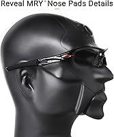 Vista 6 de Mryok Almohadilla nasal de repuesto para gafas de sol Oakley Radar Path EV RadarLock