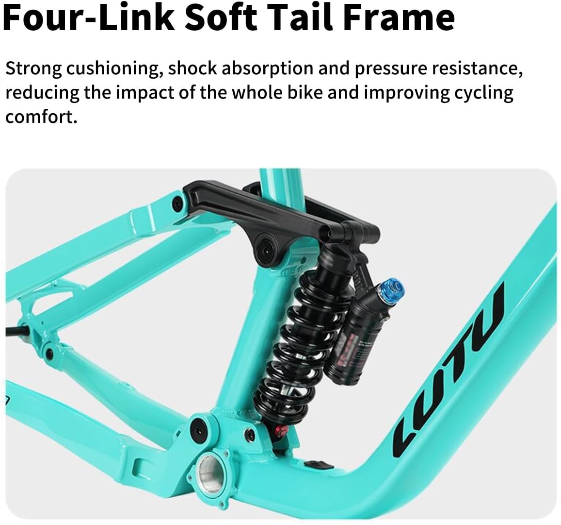 Mtb Frame Shocks Pasak XC Soft Tail Full Shock Absorber 29er DH AM MTB