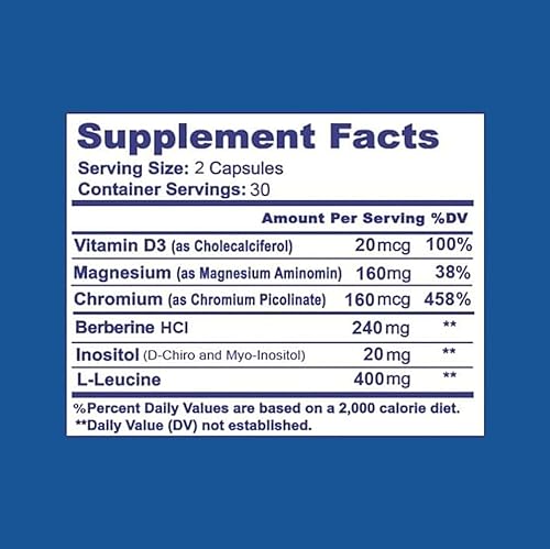 Miniatura 6 de METFORMINA Natural - Ayuda para bajar de peso - Apoyo al metabolismo - Dr. Salomon (60 cápsulas)