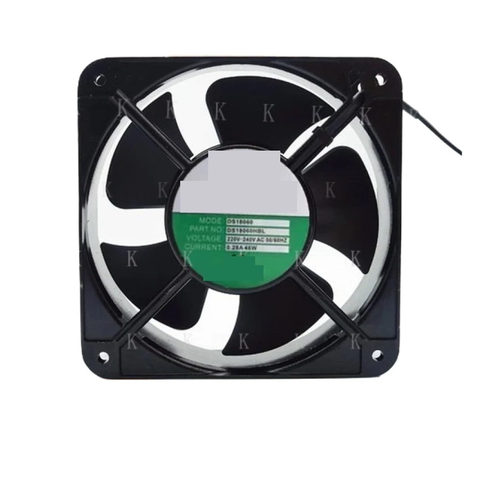 Ventilateur de refroidissement DS18060HBL AC 220V 240V roulement à billes