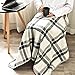 Dkieuyu Fleece Wearable Blanket,Comfy Warm Wrap Shawl Poncho Throw with Buttons,Office Chair Lap Desk Blankets Cape Cover for Sofa Bed Travel Camping,Birthday Gift for Elderly Grandma
