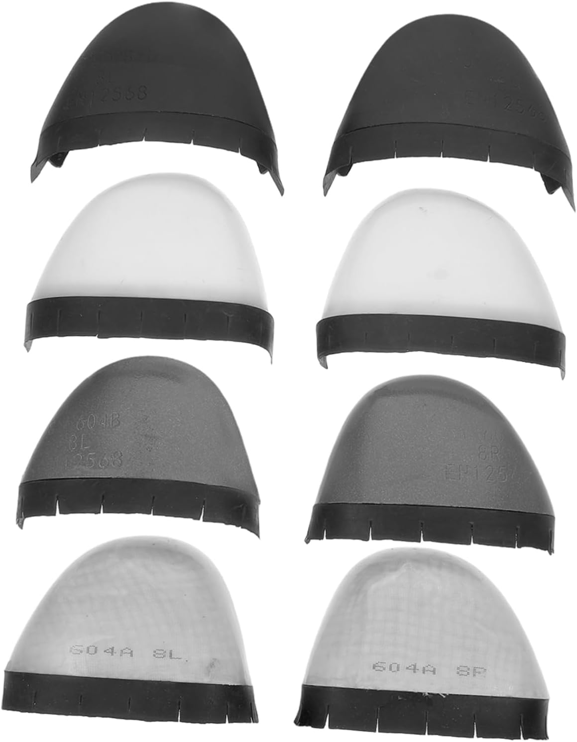 PRETYZOOM Caps for Shoes 4 Pairs of Work Boot Toe Protectors Anti-puncture Boot Guards Safety Footwear Attachments Lightweight and Breathable